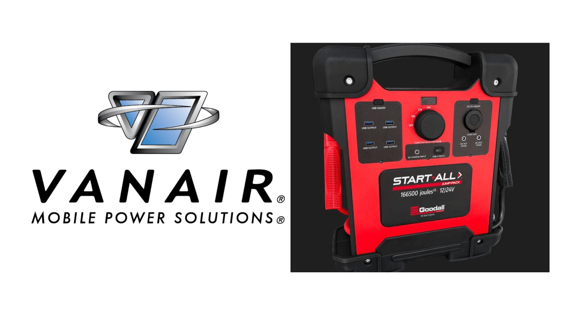 Vanair Introduces MultiVehicle JumpStarter Kit for Fleets
